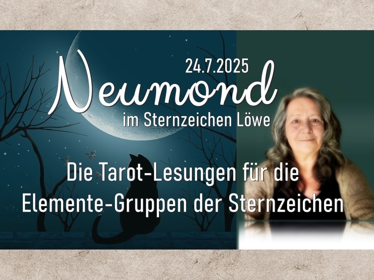 Neumond im Zeichen Löwe am 24.7.2025